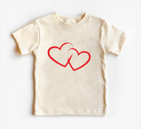 Valentine's Day Baby Shirt, Love Hearts Baby Outfit