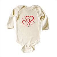 Valentine's Day Baby Sweatshirt, Love Hearts Baby Outfit