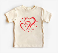 Valentine's Day Baby Sweatshirt, Love Hearts Baby Outfit