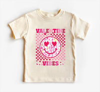 Valentine Vibes Baby Shirt, Heart Valentine's Day Outfit