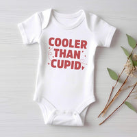 Cooler Than Cupid Baby Shirt, Cute Valentine Day Kids Outfit