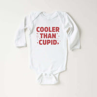 Cooler Than Cupid Baby Shirt, Cute Valentine Day Kids Outfit