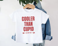 Cooler Than Cupid Baby Bodysuit, Cute Valentine Day Kids Outfit