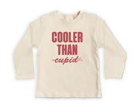 Cooler Than Cupid Baby Sweatshirt, Cute Valentine Day Kids Outfit