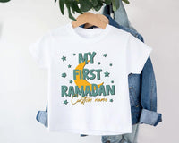 Custom First Ramadan Baby Bodysuit, Muslim Baby Gift