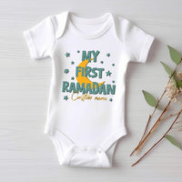 Custom First Ramadan Baby Bodysuit, Muslim Baby Gift