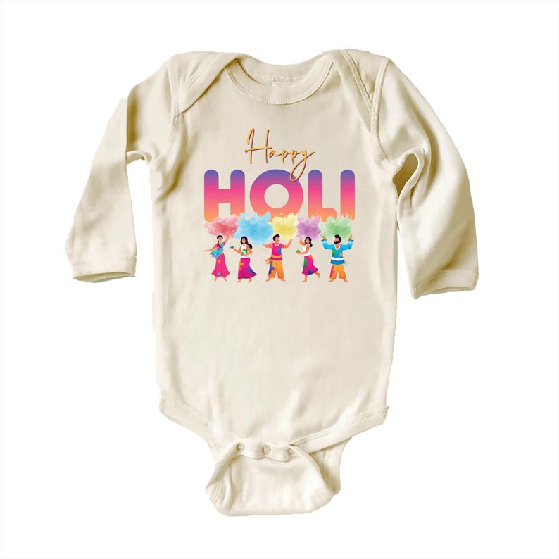 Holi Hai Baby Sweatshirt, Happy Holi Indian Festival Gift