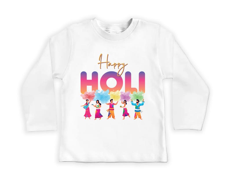 Holi Hai Baby Shirt, Happy Holi Indian Festival Gift