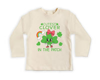 Cutest Clover in the Patch St. Patrick's Day Baby Sweatshirt