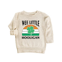 Wee Little Hooligan St. Patrick's Day Baby Sweatshirt