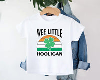 Wee Little Hooligan St. Patrick's Day Baby Sweatshirt