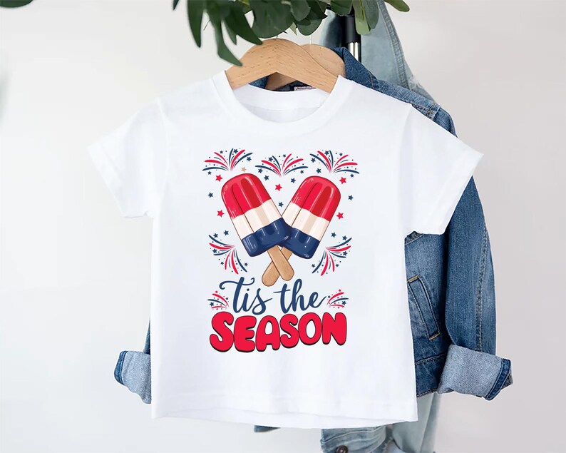 4th of July Baby Baby Sweatshirt, Fireworks Ice Cream Baby Outfit