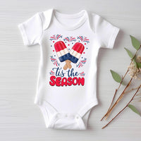 4th of July Baby Baby Bodysuit, Fireworks Ice Cream Baby Outfit