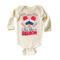 4th of July Baby Baby Bodysuit, Fireworks Ice Cream Baby Outfit