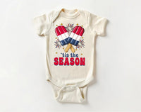 4th of July Baby Baby Bodysuit, Fireworks Ice Cream Baby Outfit