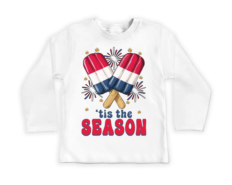 4th of July Baby Baby Bodysuit, Fireworks Ice Cream Baby Outfit