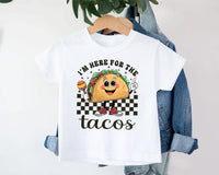 I'm Here For The Tacos Baby Bodysuit, Cinco De Mayo Baby Outfit