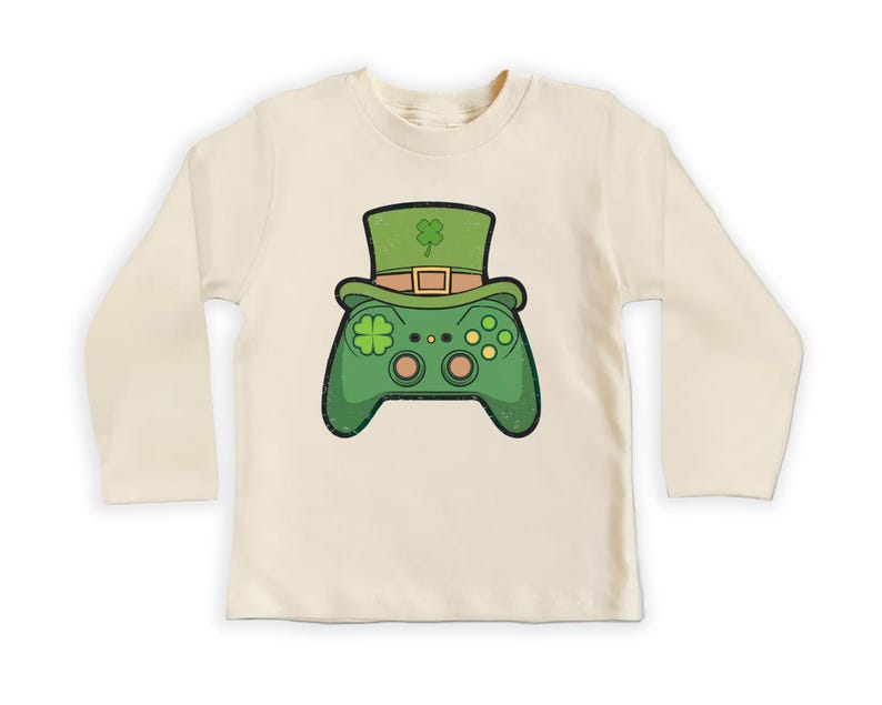 Video Game Controller Irish Gamer Baby Shirt