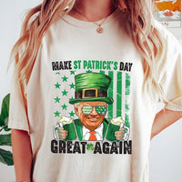 Make St. Patrick's Day Great Again Short Sleeve T-Shirt