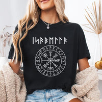 Personalized Viking Runes Short Sleeve T-Shirt, Viking Clothes Gift