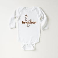 Big Brother Baby Bodysuit, Pregnancy Announcement Outfit for Boys