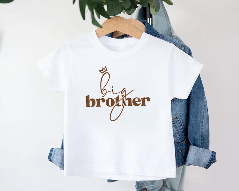 Big Brother Baby Bodysuit, Pregnancy Announcement Outfit for Boys