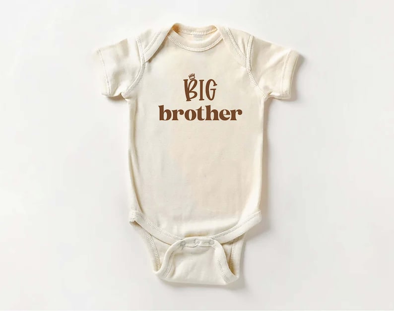 Big Brother Baby Sweatshirt, Pregnancy Announcement Outfit for Boys