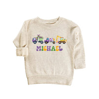 Construction Parade Baby Shirt, Mardi Gras Parade Shirt for Kids