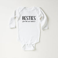 Cute Besties Baby Shirt, Adorable Newborn Baby Gift