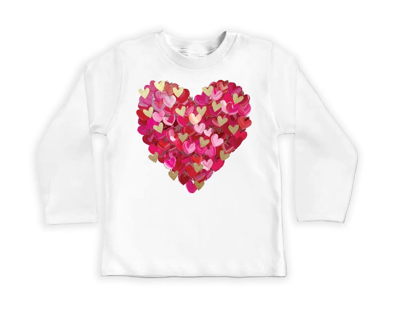 Valentine’s Day Baby Shirt, Girls Valentines Day Outfit