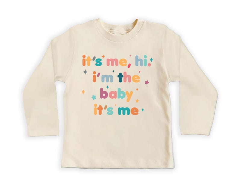 It's Me Hi I'm The Baby It's Me Baby Shirt, Adorable Baby Shower Gift