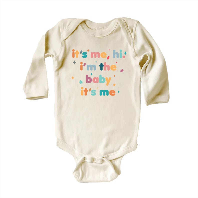 It's Me Hi I'm The Baby It's Me Baby Shirt, Adorable Baby Shower Gift