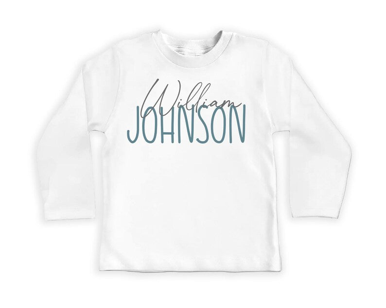 Personalized  Baby Shirt, Adorable Custom Gift for Boys