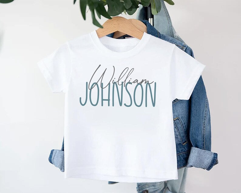 Personalized  Baby Bodysuit, Adorable Custom Gift for Boys