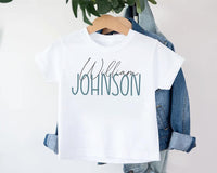 Personalized  Baby Shirt, Adorable Custom Gift for Boys