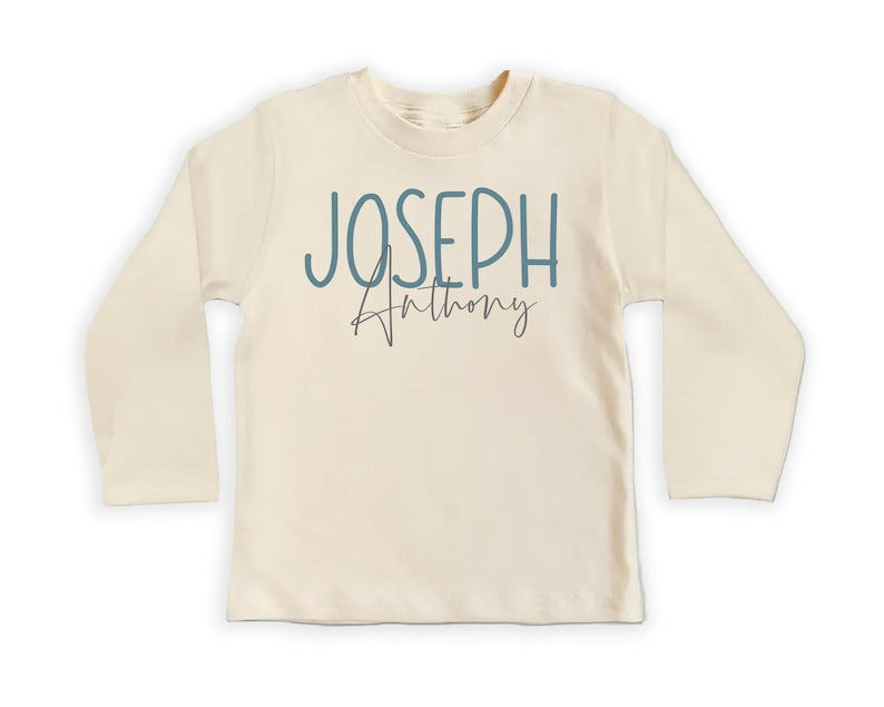 Personalized Baby Shirt, Adorable Custom Gift for Boys