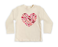 Dinosaur Heart Baby Sweatshirt, Cute Valentine Outfit