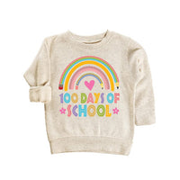 100 Days of School Toddler Sweatshirt, Back to School Gift for Kids