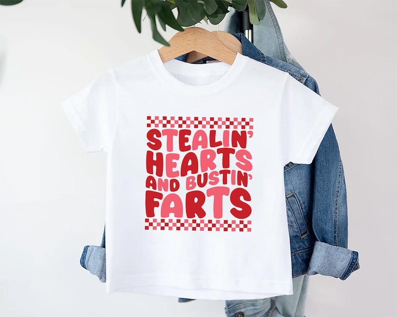 Stealin’ Hearts and Bustin’ Farts Baby Sweatshirt