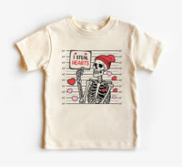 Boys Valentine’s Day Baby Bodysuit, Valentine Outfit for Kids