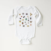 Bug Baby Bodysuit, Entomology Bug Lover Birthday Gift for Kids