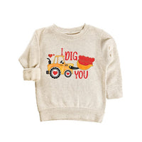 Valentine’s Day Baby Shirt, I Dig You Valentine Gift