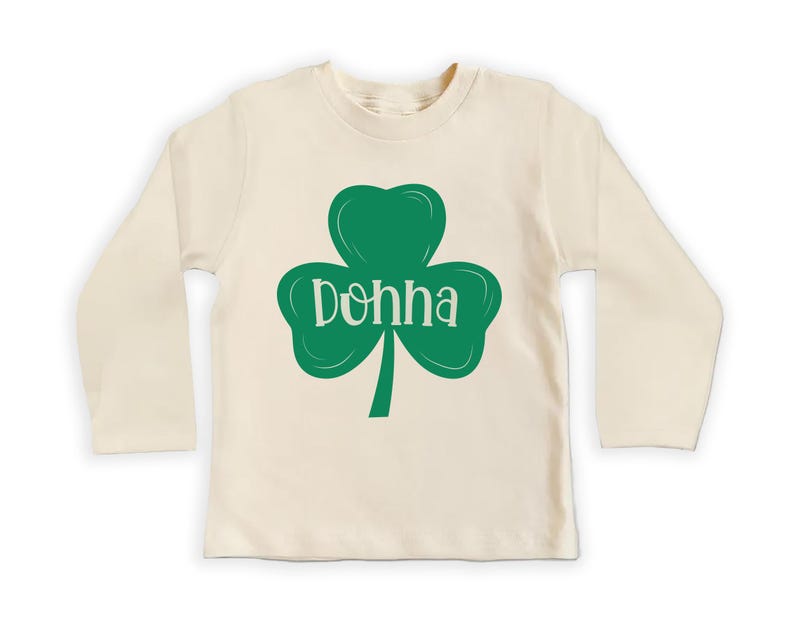 Personalized St. Patrick's Day Baby Bodysuit, Festive Holiday Gift