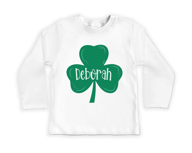 Personalized St. Patrick's Day Baby Sweatshirt, Festive Holiday Gift