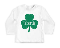 Personalized St. Patrick's Day Baby Sweatshirt, Festive Holiday Gift