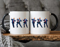 Trump Dance Mug, Funny Dancing Trump Coffee Cup