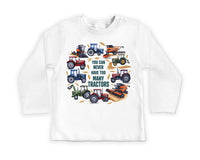 You Can Never Have Too Many Tractors Baby Bodysuit, Tractor Outfit