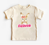 Personalized Easter Bunny Baby Shirt, Adorable Bunny Gift