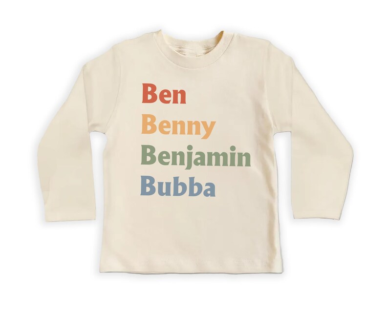 Boy Nickname Baby Sweatshirt, Cute Vintage Baby Clothes