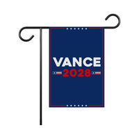 JD Vance 2028 Garden Flag, 12x18 Inch Double Sided, JD Vance Lawn Flag, 45 47 President Donald Trump Flag, Trump Won Get Over It Flag